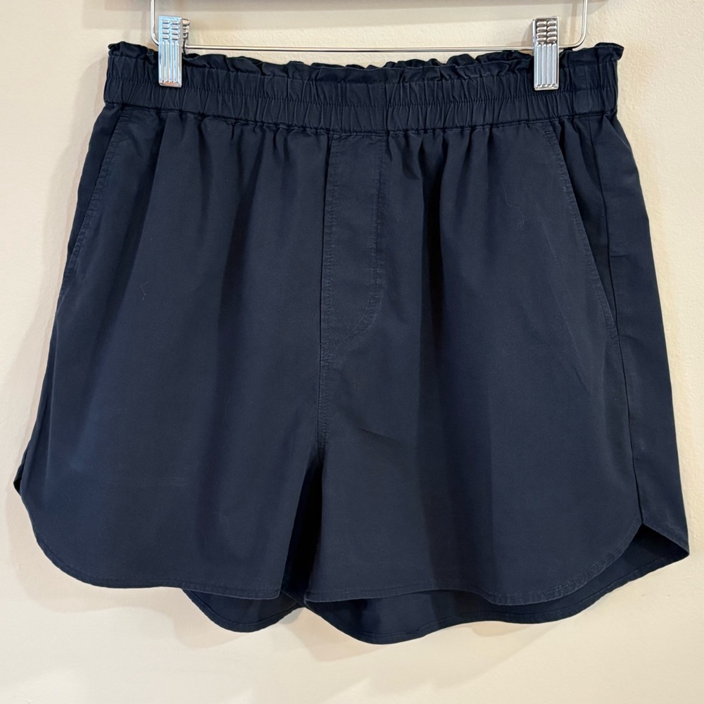 Madewell Black 100% Cotton Shorts with Pockets, Small